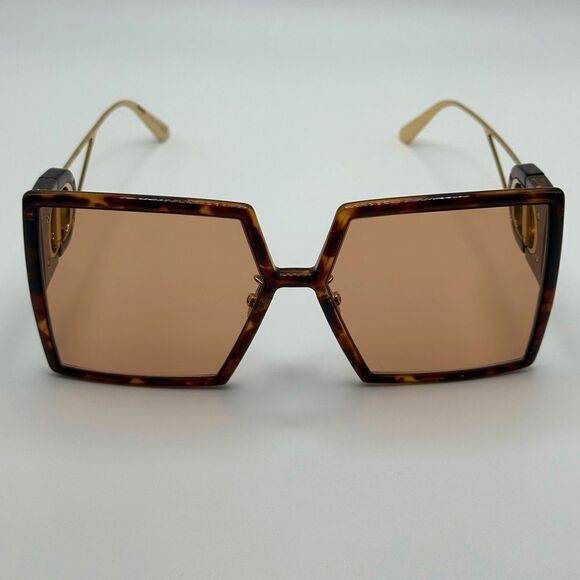 NEW Dior Sunglasses 30Montaigne SU 26L0 Blonde Havana Violet Women